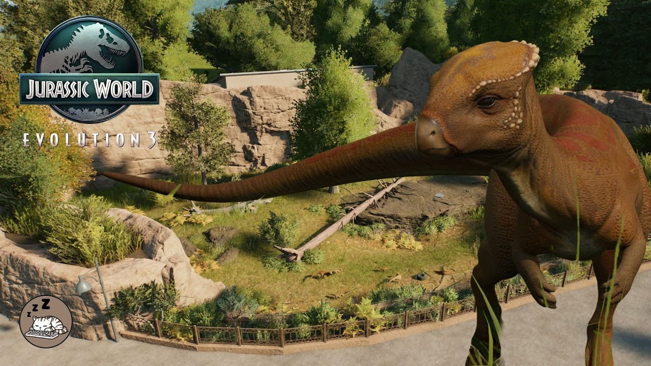 Creating a Realistic HOMALOCEPHALE HABITAT | Jurassic World Evolution 3 Speedbuild