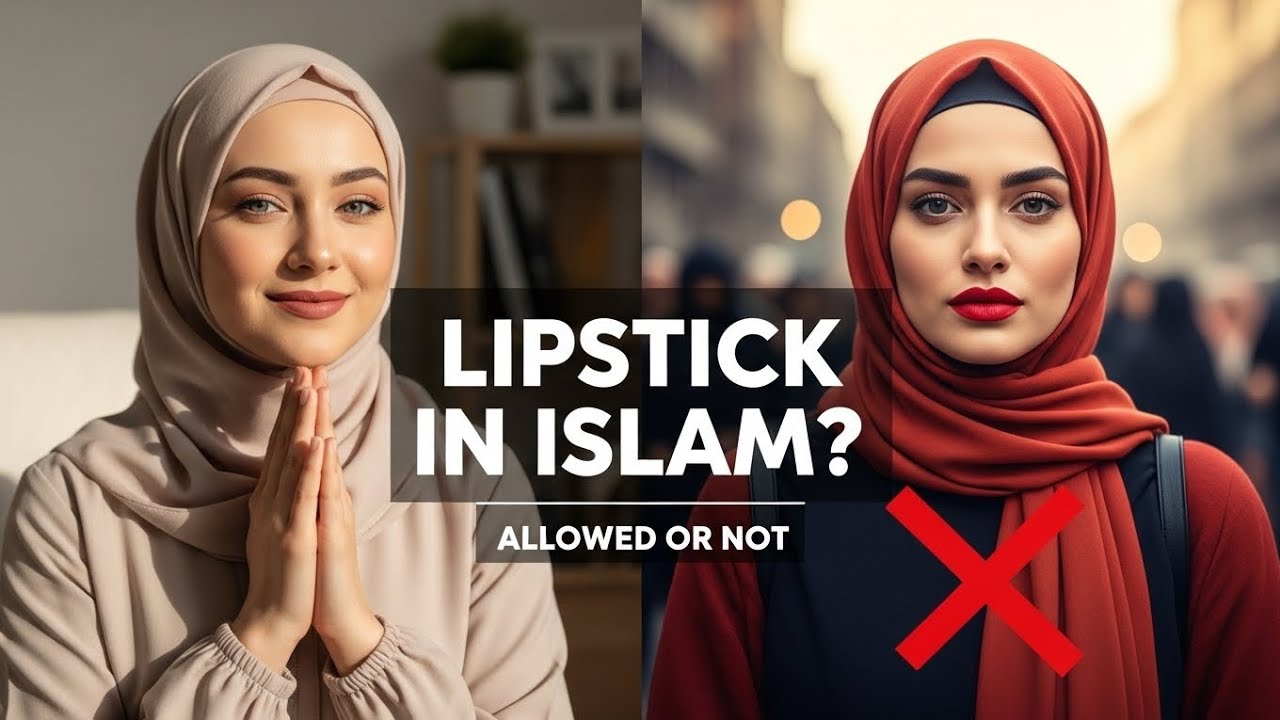 Lipstick in Islam | Allowed at Home, Caution Outside | Is Lipstick Allowed in Islam?