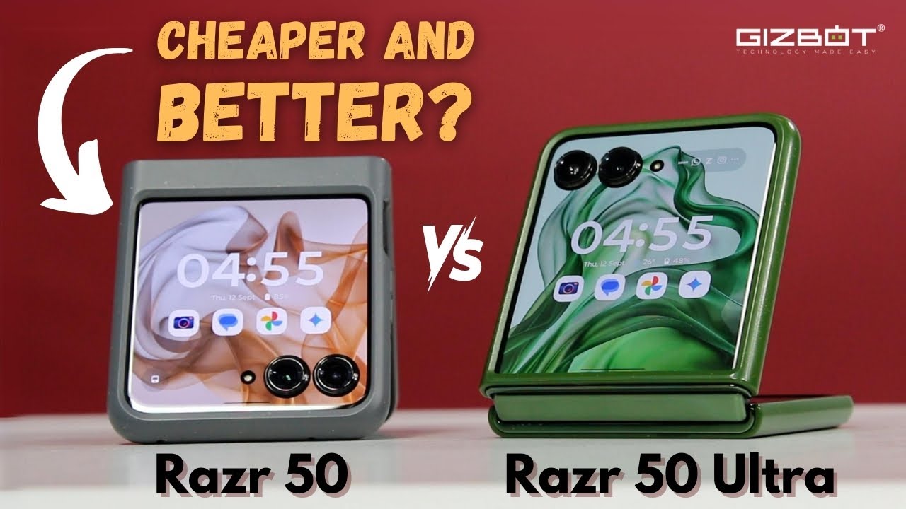 Moto Razr 50 Vs Razr 50 Ultra 🔥 Same features but Cheaper!