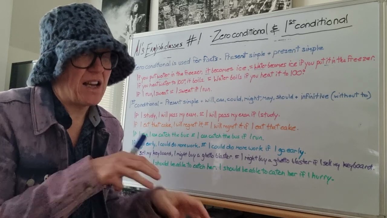 Conditional tenses - Zero conditional & 1st conditional