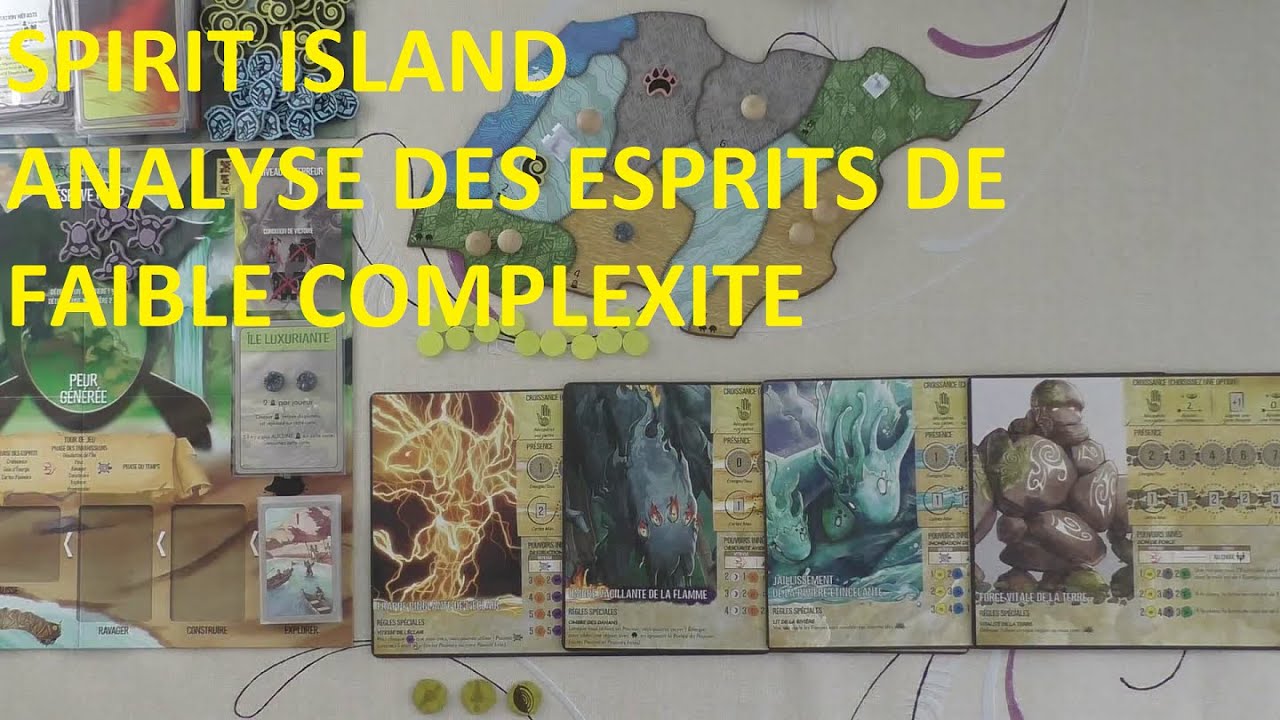 [FR] SPIRIT ISLAND - Tuto Esprits de faible complexité.