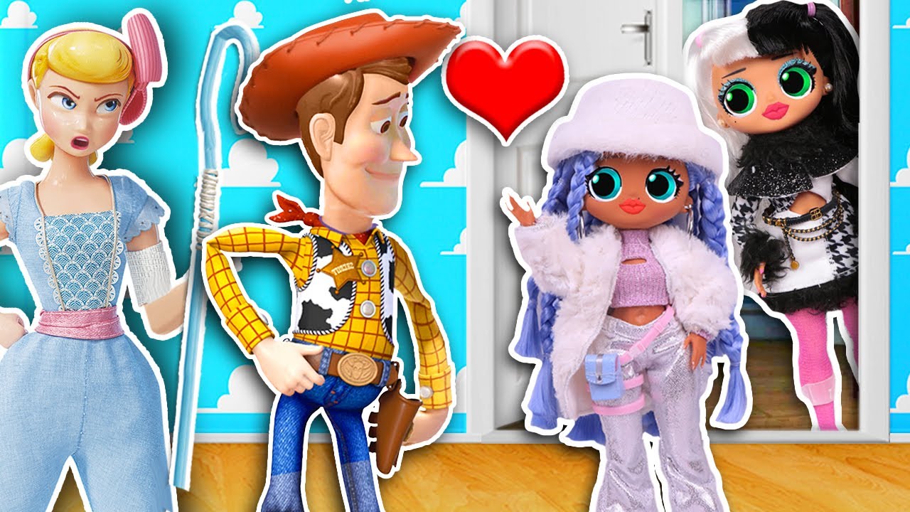WOODY encuentra un NUEVO AMOR ❤️😱 BO PEEP está CELOSA! 😤 Juguetes Fantásticos