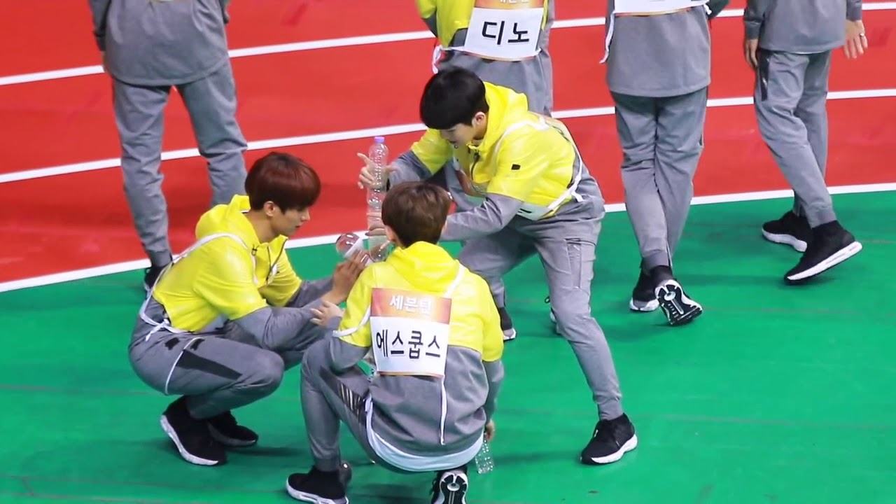 All The SEVENTEEN Moments @ 2018 ISAC [Idol Star Athletic Championships]