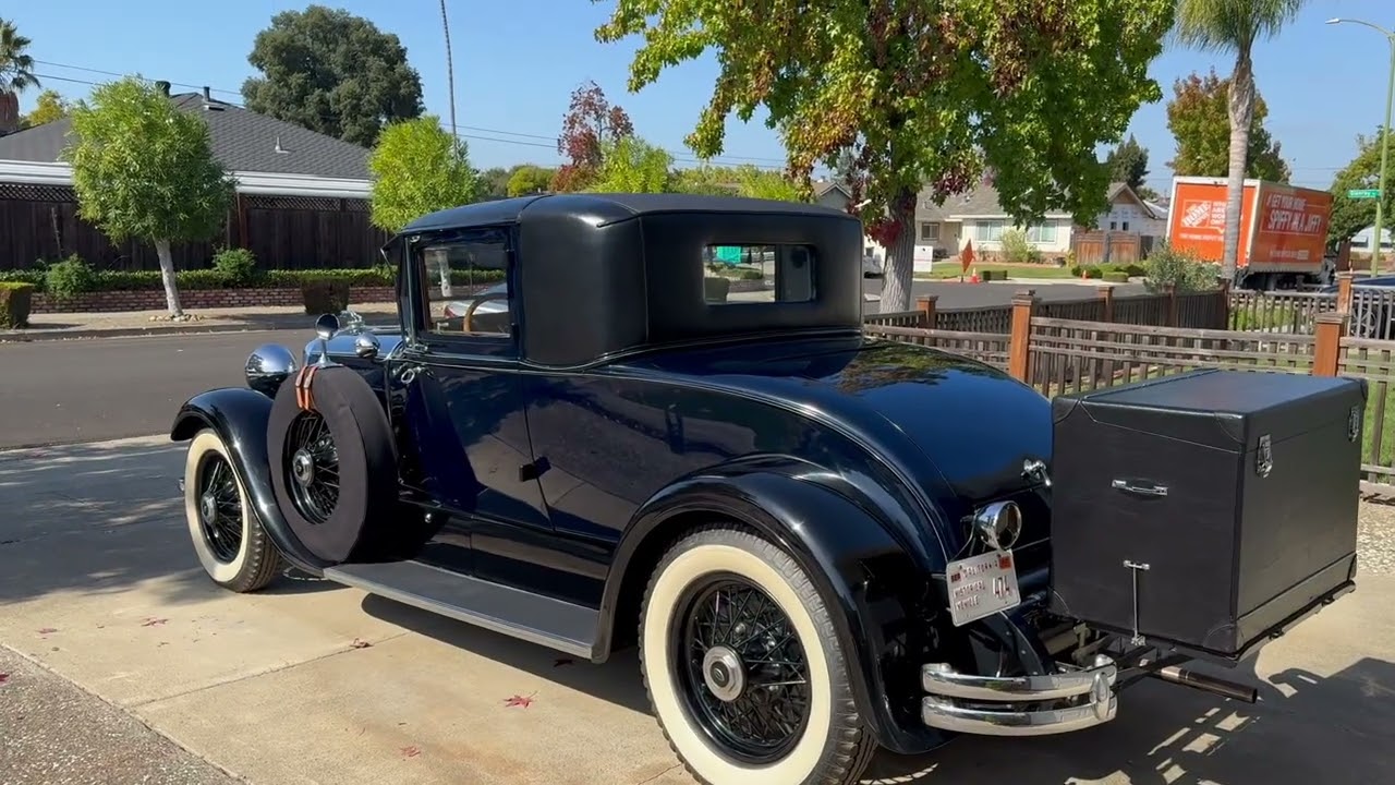 1930 Lincoln Judkins Coupe walk around