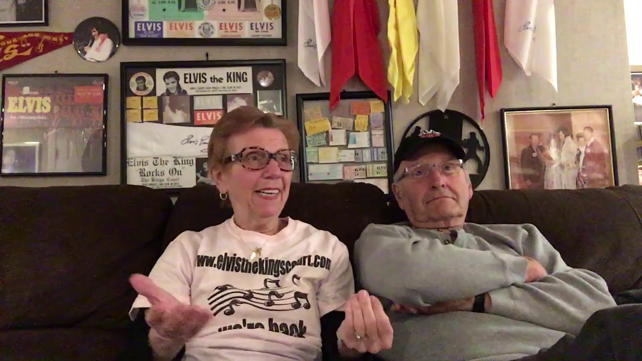 Talking Elvis Presley with my Mom & Dad. Meet Mom. The King’s Court