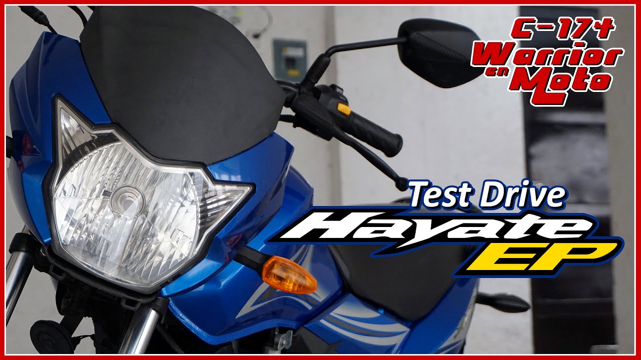SUZUKI HAYATE EP - Test Drive Warrior En Moto - Motovlog 174