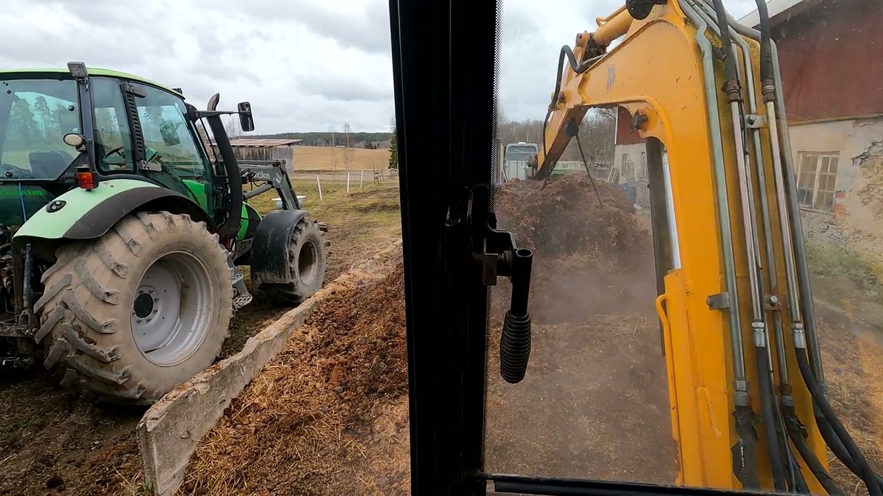Spreading Horse Manure