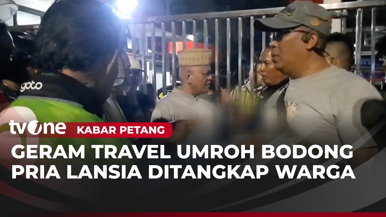 Emak-emak Tangkap Terduga Pelaku Penipuan Travel Umroh | Kabar Petang