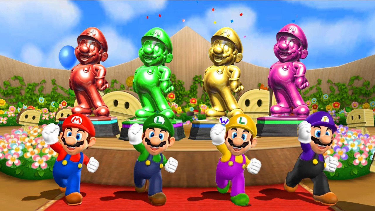 Mario Party 9 – Step It Up ALL WIN Challenge!? Multiplayer Mario Goes Perfect!