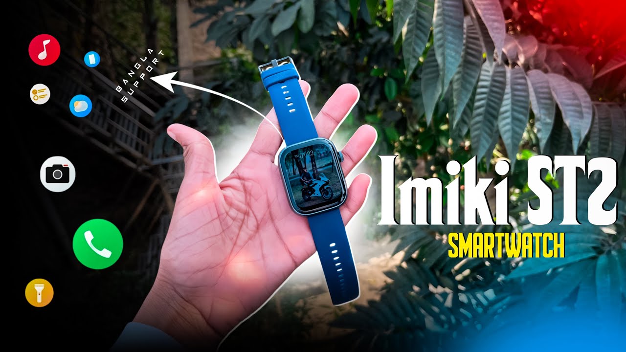 Imiki ST2 SmartWatch Review 🔥 Bangla Support + Bluetooth Calling | TECH STROK