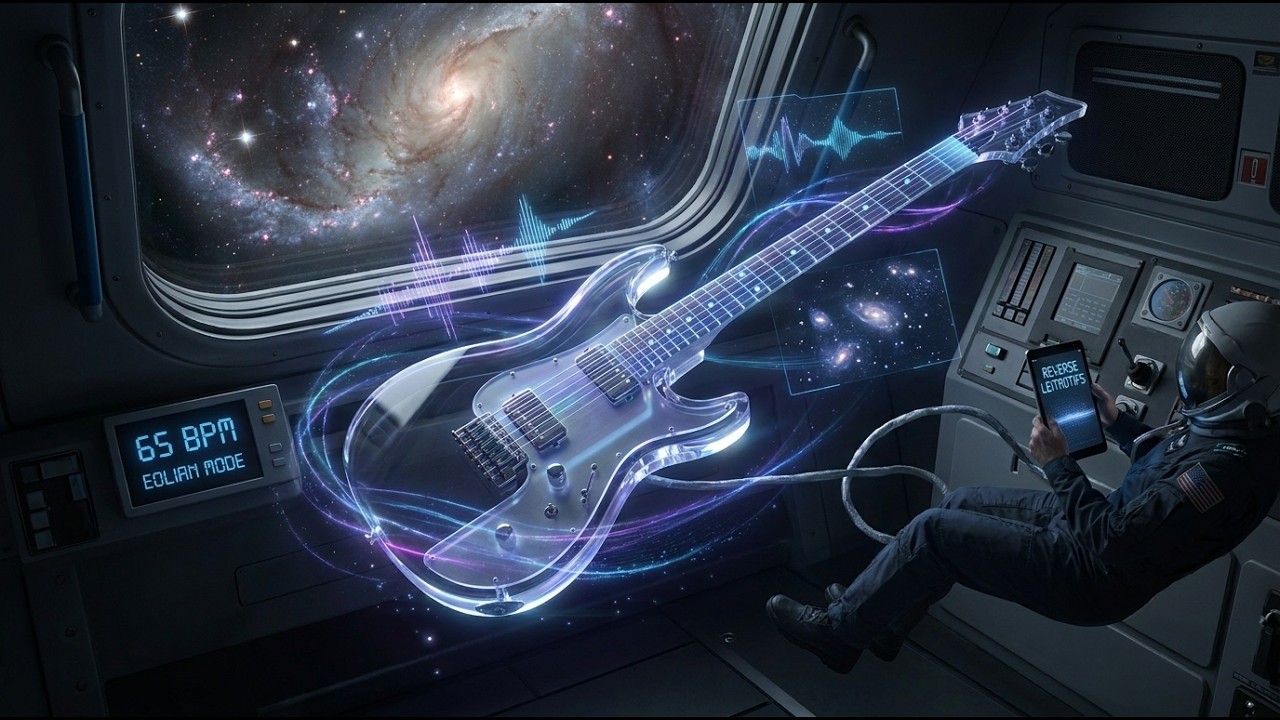 Cinematic Space Ambient Guitar 56 Minutes Immersive Journey