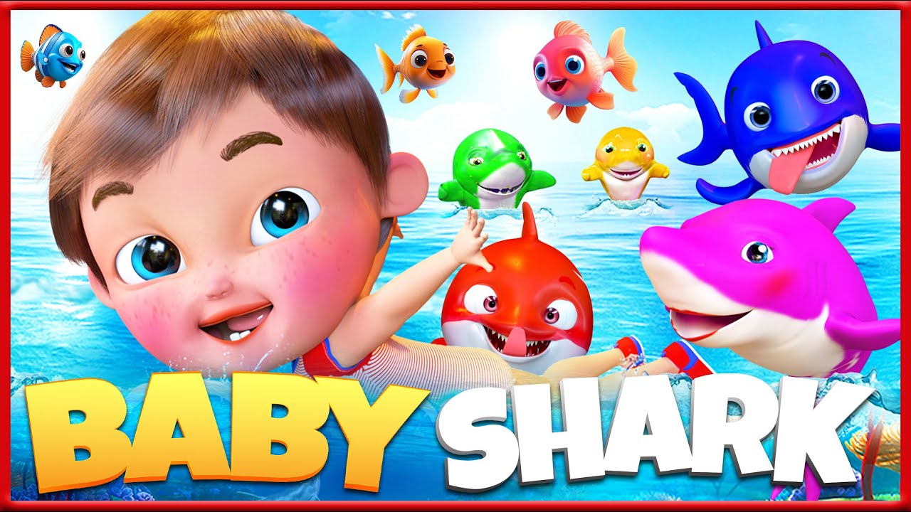Sing Baby Shark with the Whole Family 🦈🎤 +More | Banana Kids Songs & Nursery Rhymes