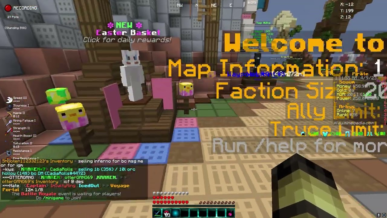 My W Faction Episode 1 JeromeVsJey (Minecadia)
