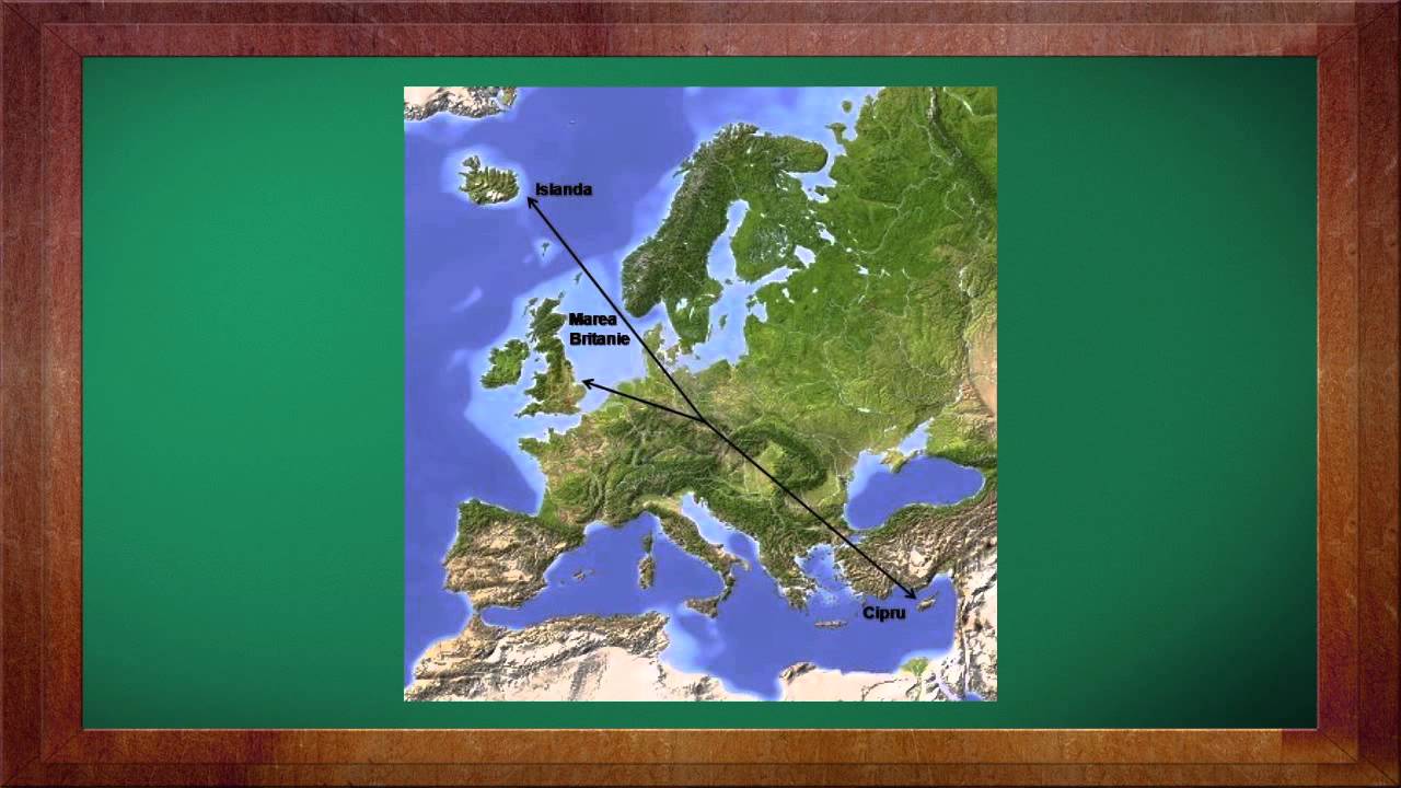 Geografie Clasa a 6-a Lectia: Europa - limite