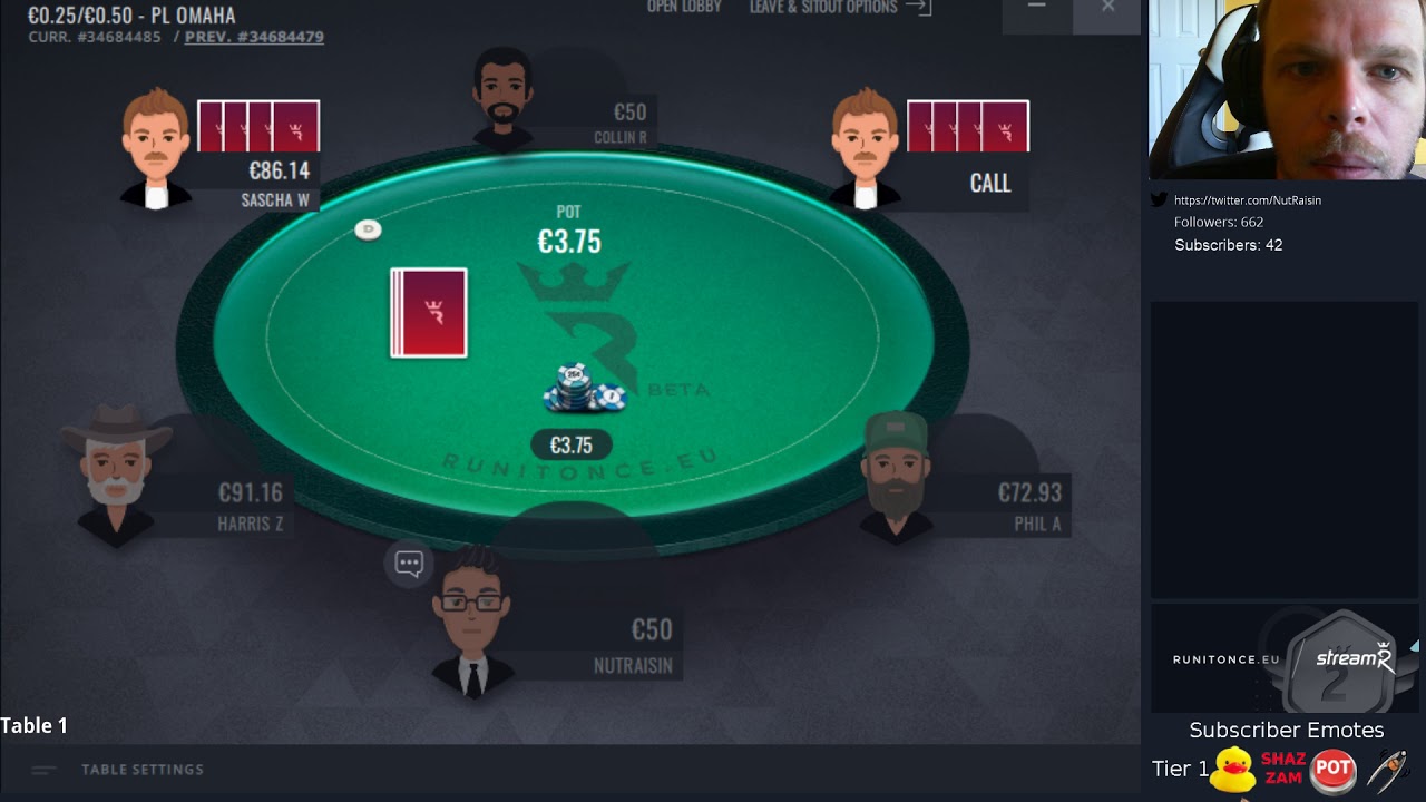 PLO 50 on RunItOnce - May 24 #1