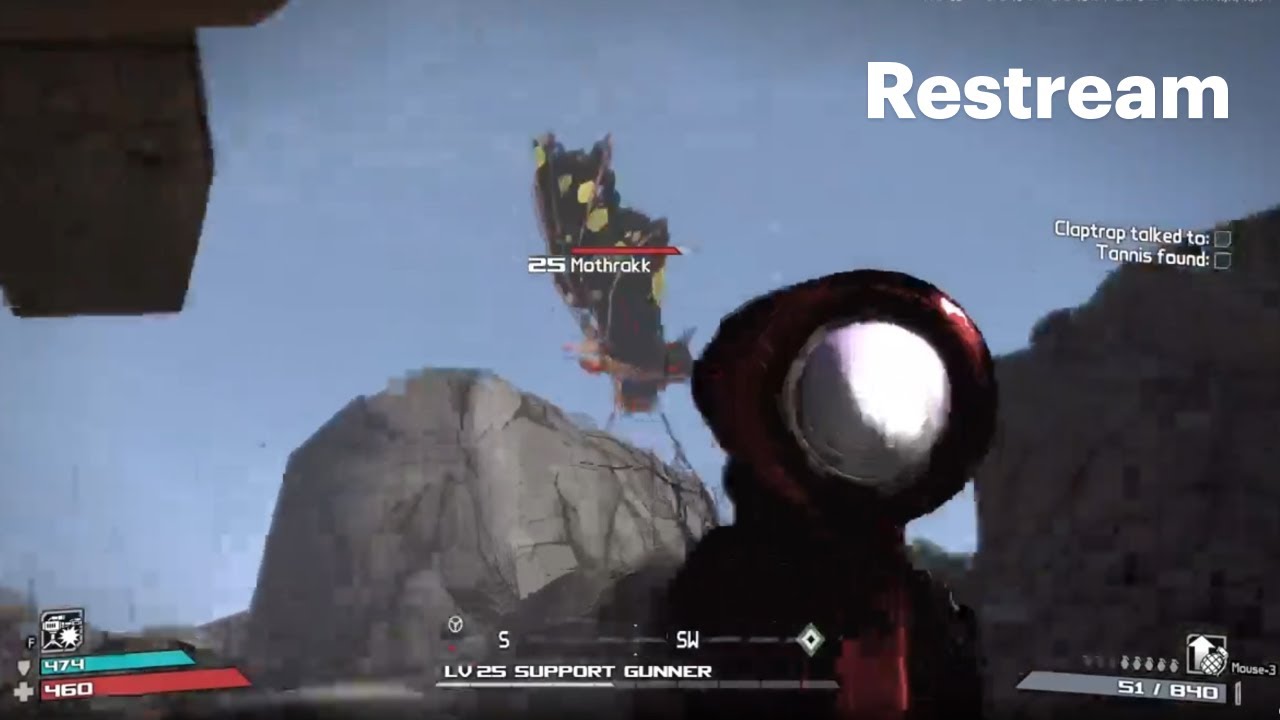 Borderlands 1-Roland 1Life Day 1/New Character/New Run/Day 3