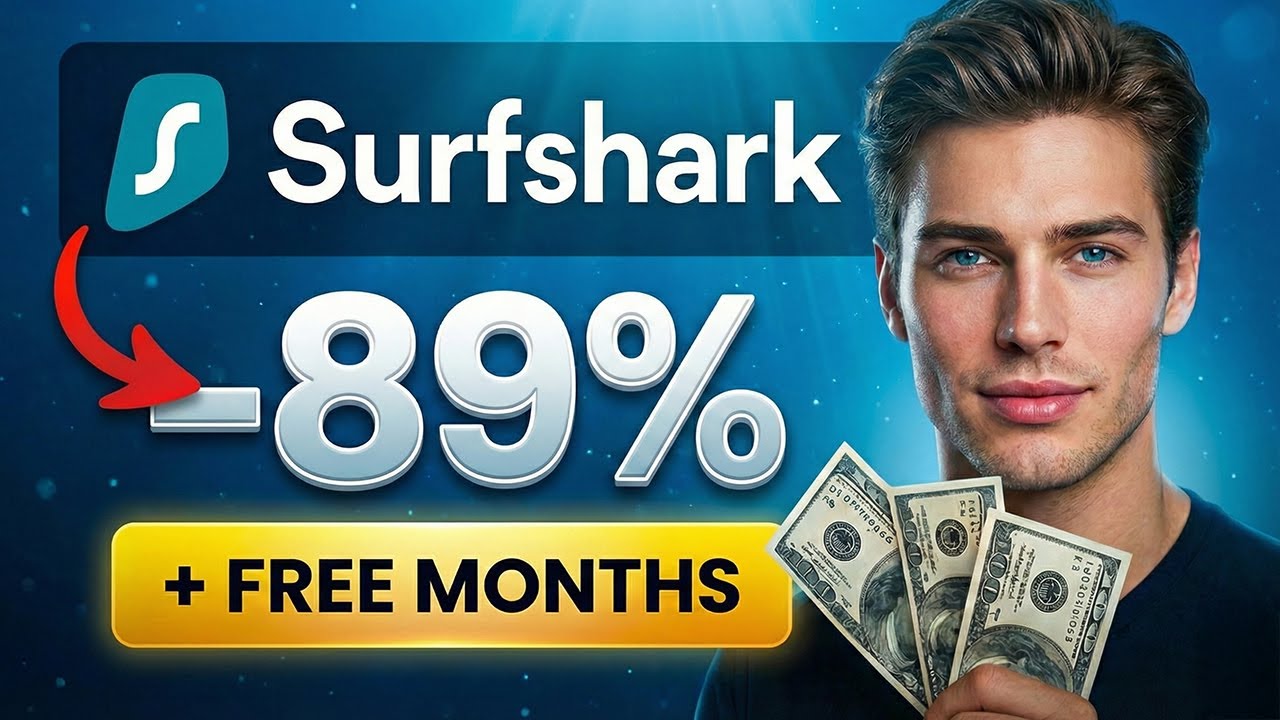 Surfshark Coupon Code 🔥 Top VPN Discount – 89% OFF + FREE Months (2026)