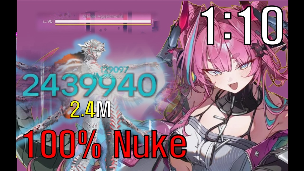 Yvonne Is Finally Complete With TangTang | 1:10 Marble Aggelomoirai Kill | Endfield