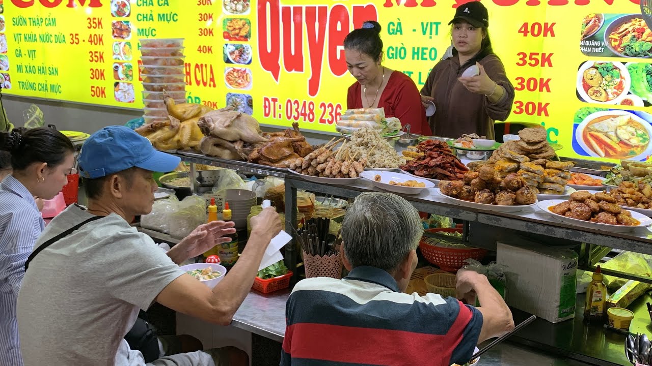 🌼 Mùng 8 tết🧧Chợ Phan Thiết đông vui như hội, Ăng Seng đi chơi phố xá hàng quán bán mỏi tay
