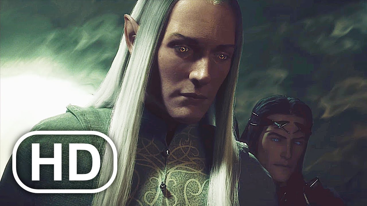 Elf Sauron Turns Rohan King Into Nazgul Scene 4K ULTRA HD Action
