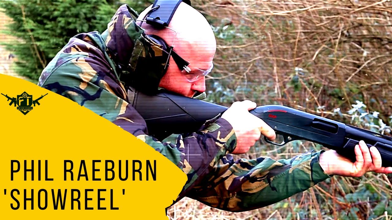 Phil Raeburn Showreel while on the Advanced Firearm Skillset Training for Film & TV course | FT4FT