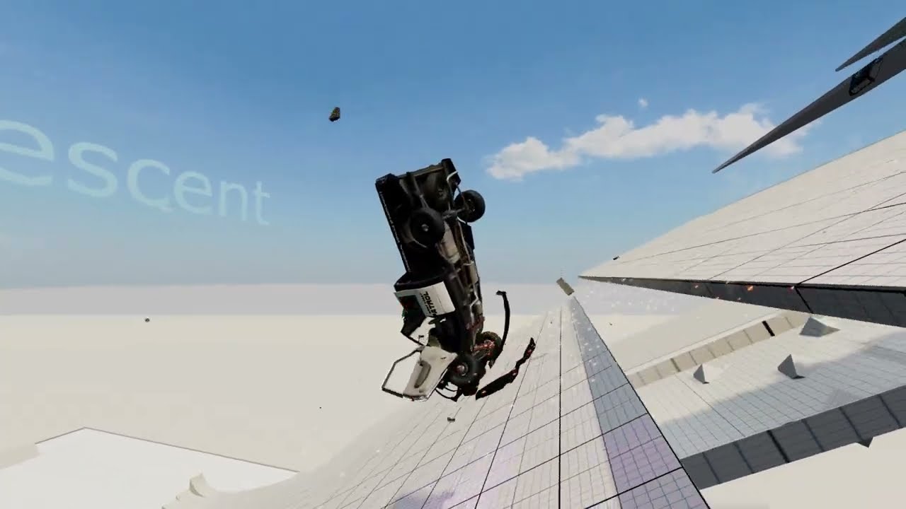 BeamNG drive -video 172- -THE GRID SLOPE 4-