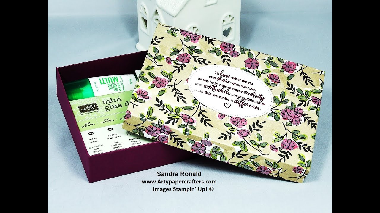 Reinforced Gift Box - Share What You Love - SandraR Stampin' Up! Demonstrator Independent