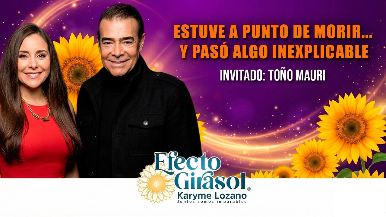 Estuve a punto de morir, y pasó algo inexplicable l Toño Mauri