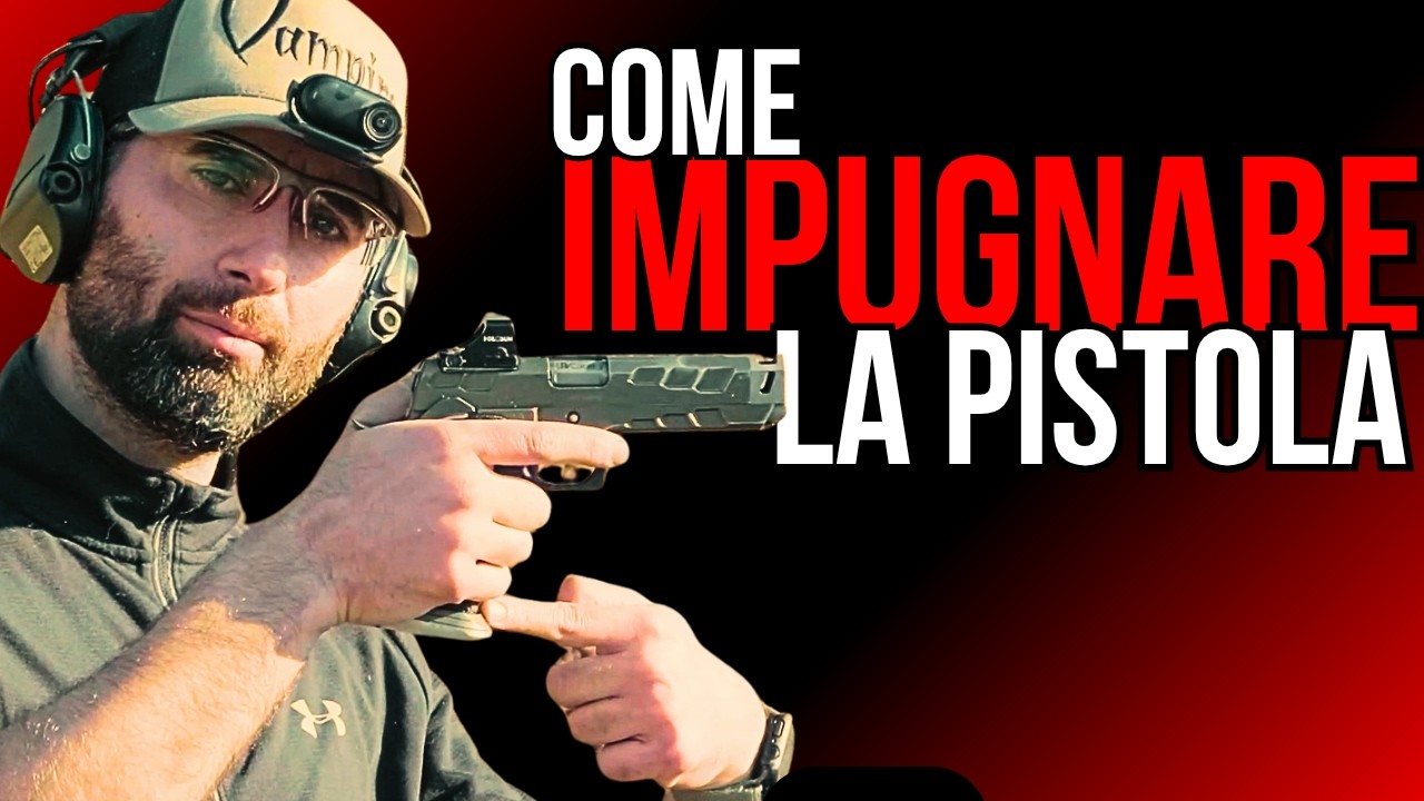 La tecnica di impugnatura della pistola spiegata da un armaiolo #shooting