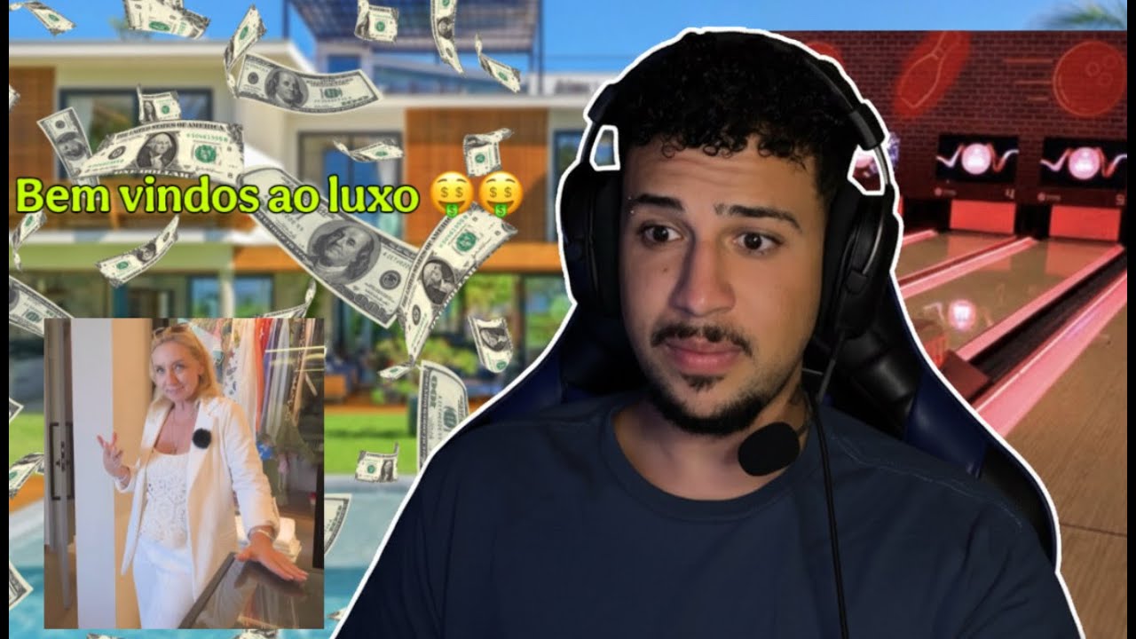 ESSA CASA TEM UM BOLICHE PARTICULAR 😯: react monica poplawski