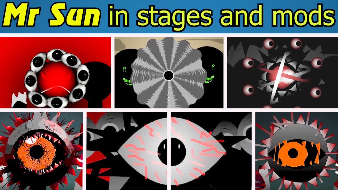 Incredibox Sprunki Mr. sun in Random Stages and Mods P 25 ( Fast & Normal ) | Hamtimtoi