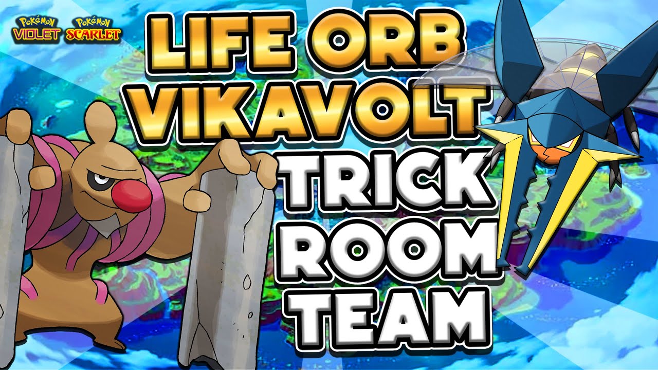 LIFE ORB VIKAVOLT Trick Room Team Is Unstoppable! - Pokémon Scarlet & Violet Ranked Double Battles
