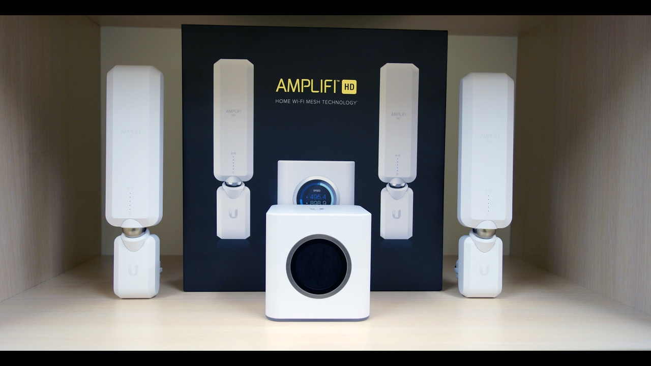 Ubiquiti AmpliFi HD - распаковка и обзор ( Ubiquiti AmpliFi HD unboxing and review)