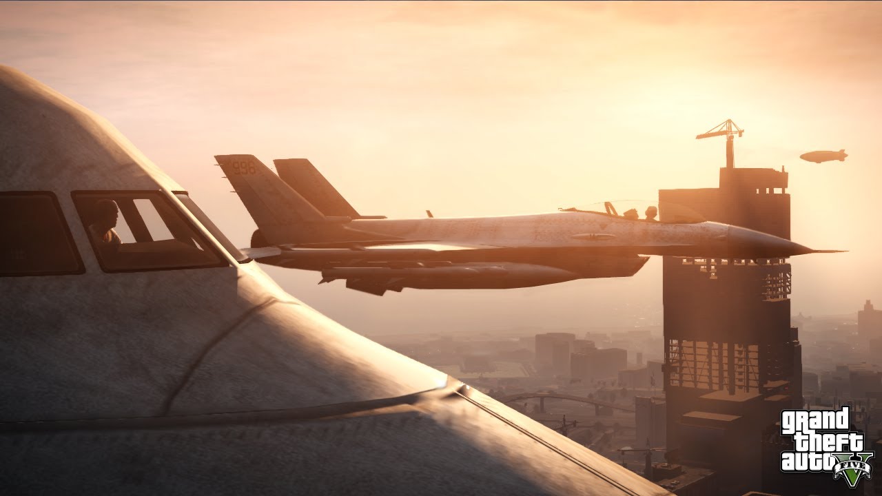 GTA 5 | Tuto | Comment sauvegarder un avion de chasse
