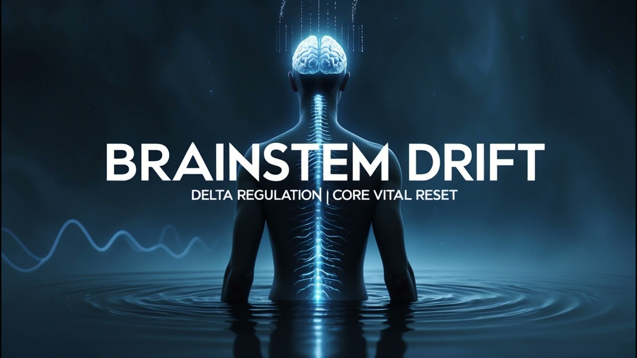 Brainstem Drift | 0.5 Hz Delta Regulation | Core Vital Reset Protocol | 4 Hours | NO WIND