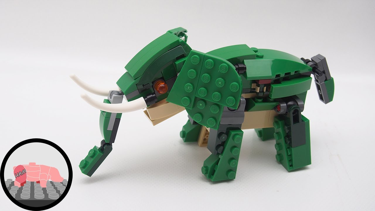 Build a LEGO Elephant (31058 Alternative Build)