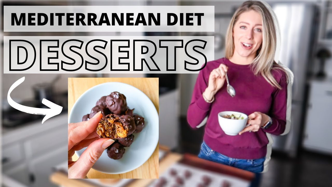 MEDITERRANEAN DIET DESSERTS | 3 healthy gluten-free recipes