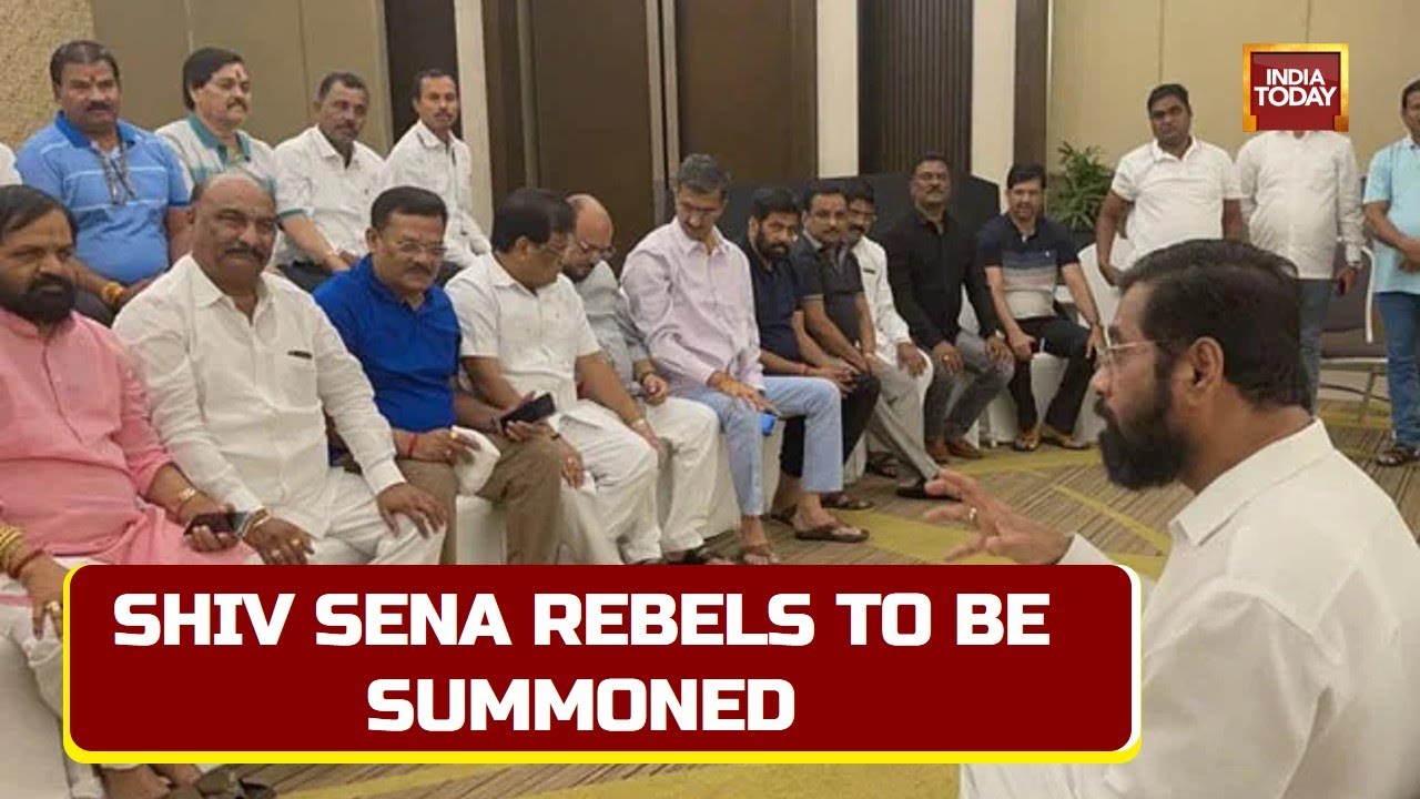 Shiv Sena Crisis: Maharashtra DY Speaker To Send Notices To Rebel Leaders Today