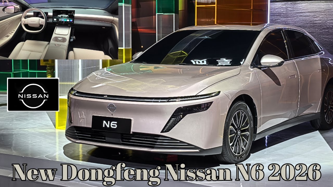 Представлен интерьер подключаемого гибрида Dongfeng Nissan N6 2026 года. Предварительные продажи ...