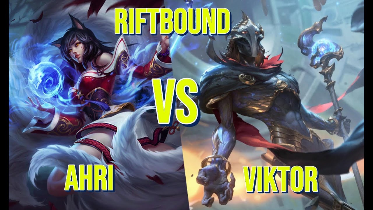 Ahri Vs Viktor Riftbound Gameplay TCG Arena