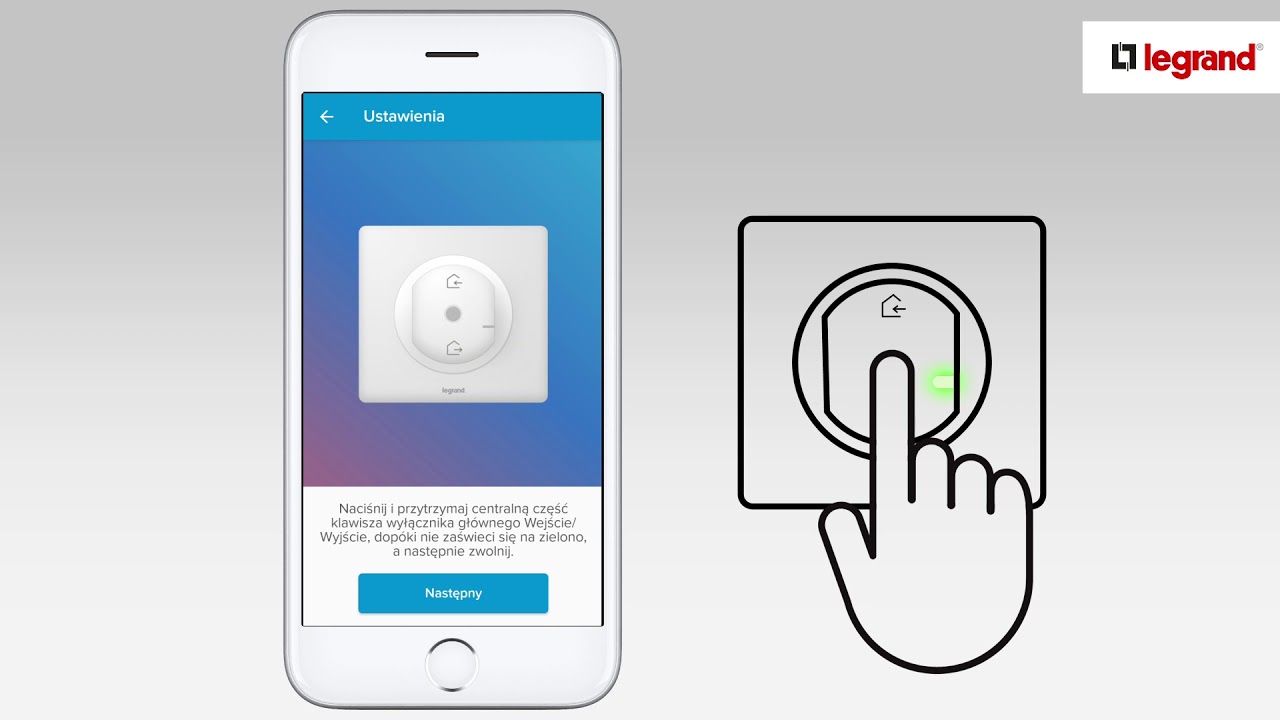 Smart Home - Instalacja  aplikacji Legrand Home+Control