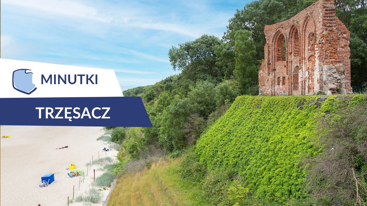 Trzęsacz, ruiny kościoła i muzeum. Minutki Polskie Szlaki ⏰