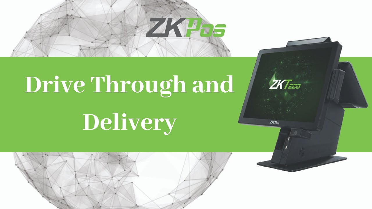 Drive Through and Delivery in ZKTeco Restaurant POS Software