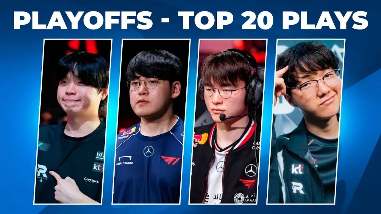 Top 20 Best Plays - Worlds 2025 Playoffs