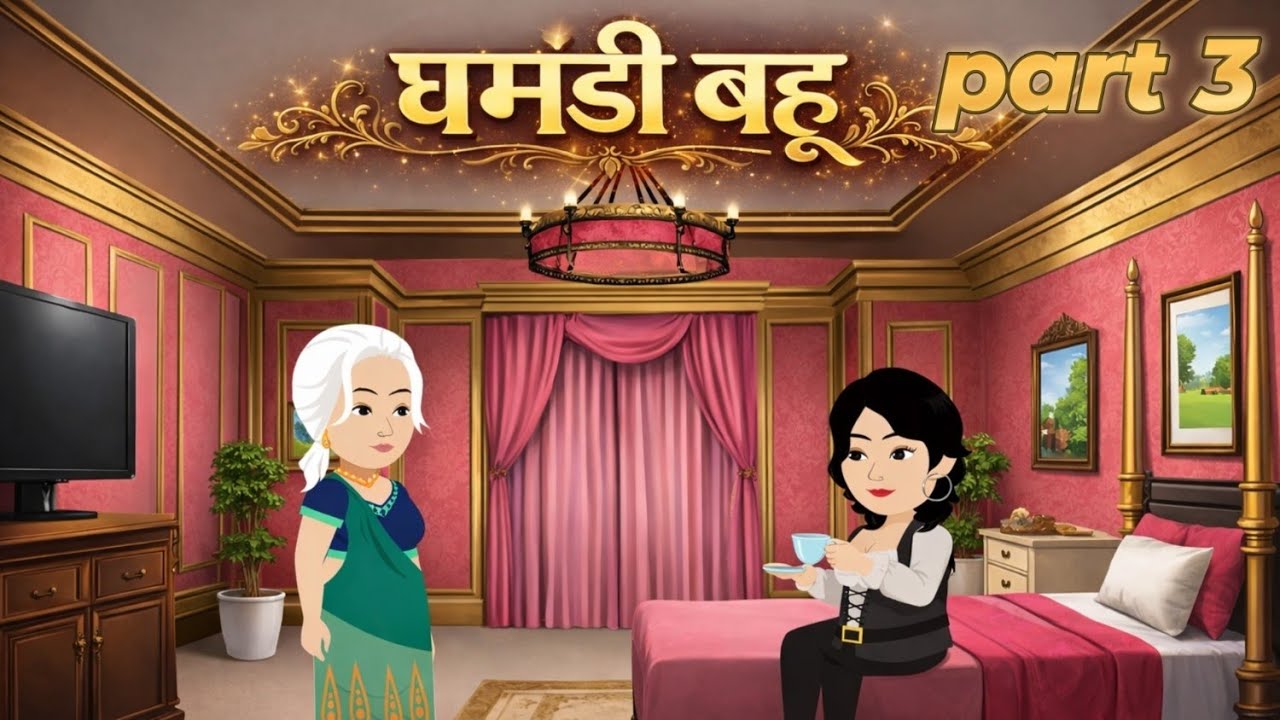 घमंडी  बहु Part 3 | Hindi Kahani  | Moral Kahani | Animation Kahani | Cartoon Kahani | Saas Bahu