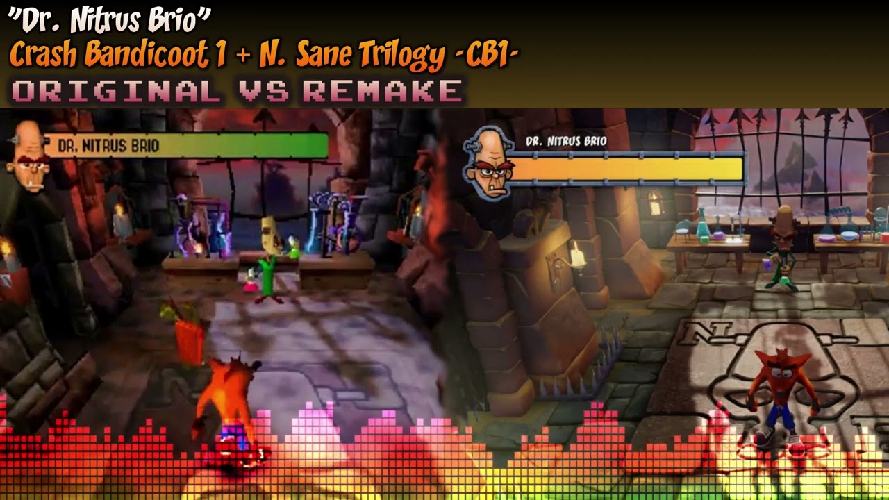 ♦ [Original + N Sane Trilogy] Crash 1 MASHUP — Dr. Nitrus Brio (Bonus Round & Boss)