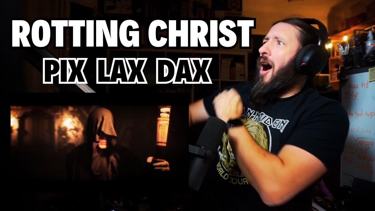 British Metaller Reacts - This is INCREDIBLE! - Rotting Christ - Pix Lax Dax