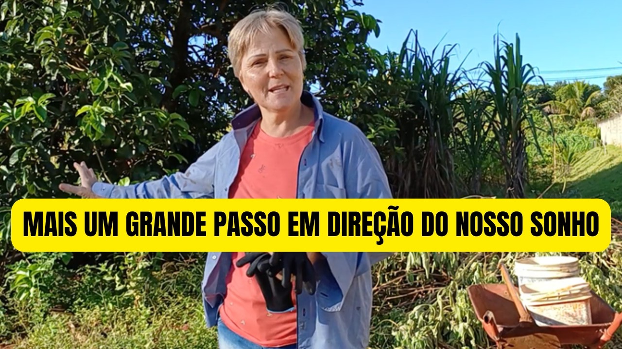 MAIS UMA ETAPA DO NOSSO SONHO SENDO CONCRETIZADA