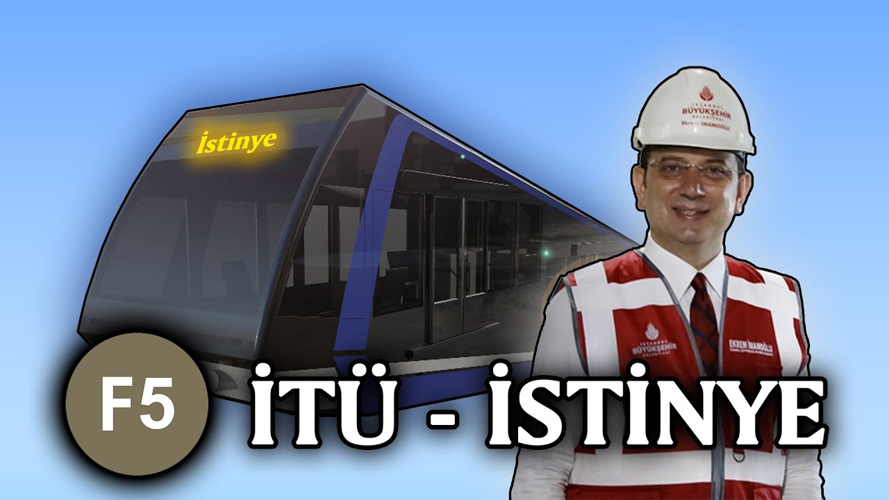F5 İTÜ - İstinye Finüküler Hattı Google Earth Turu
