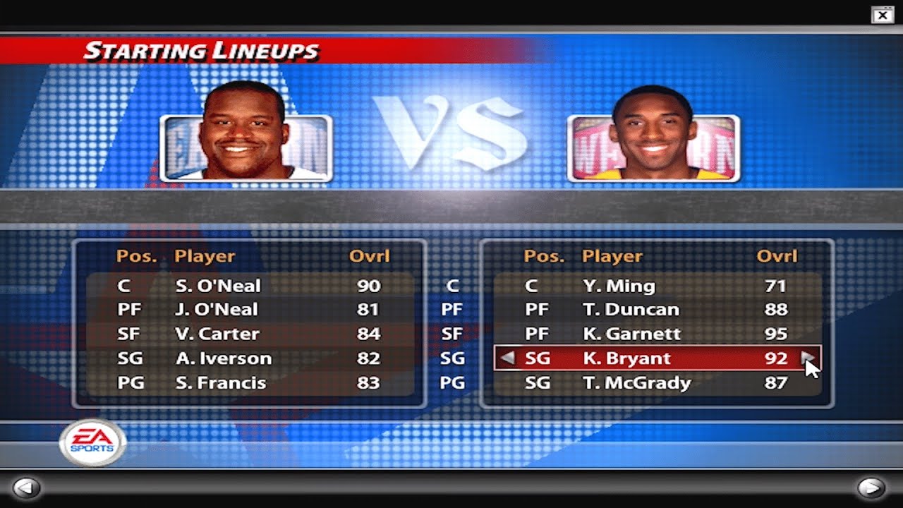 NBA LIVE 2005 ALL STAR GAME PC 1080P